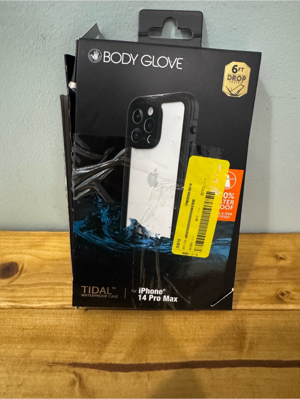Body Glove Tidal Waterproof Case for iPhone 14 Pro Max DAMAGED BOX